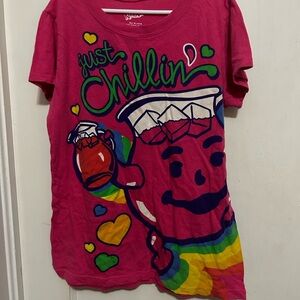 Kids Pink Kool Aid Graphic T-Shirt